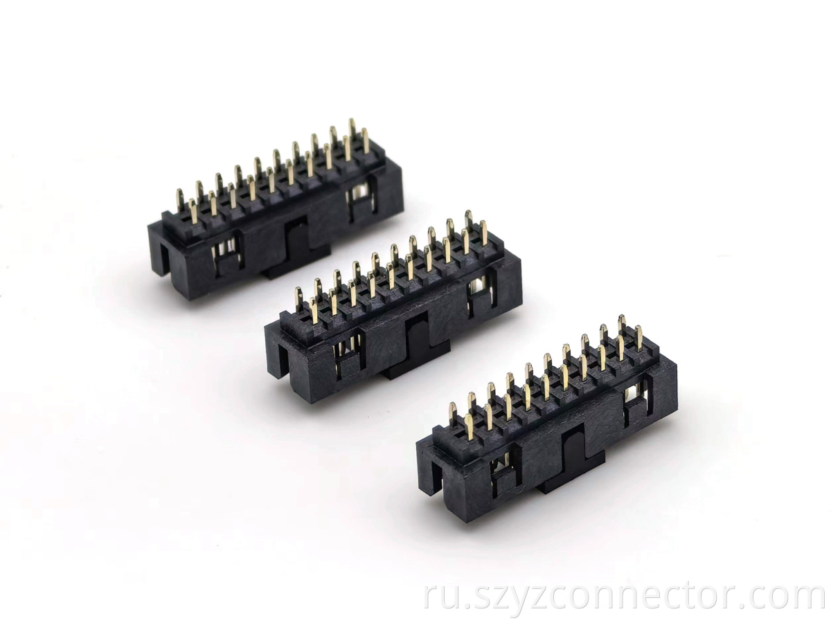 Прямой разъем для коробчатого разъема 2,0 мм 2.0mm box header connector straight